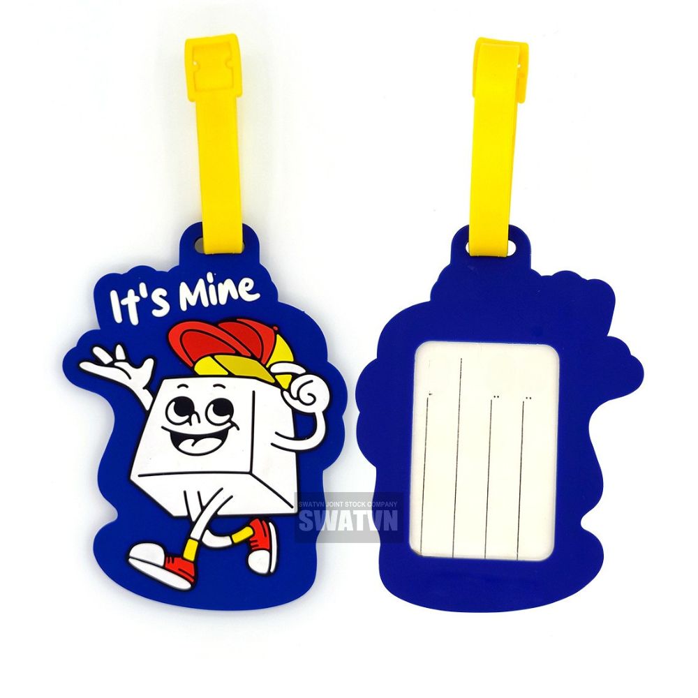 THẺ TÊN CAO SU GẮN HÀNH LÝ – BẢO VỆ HÀNH LÝ, TĂNG TÍNH NHẬN DIỆN