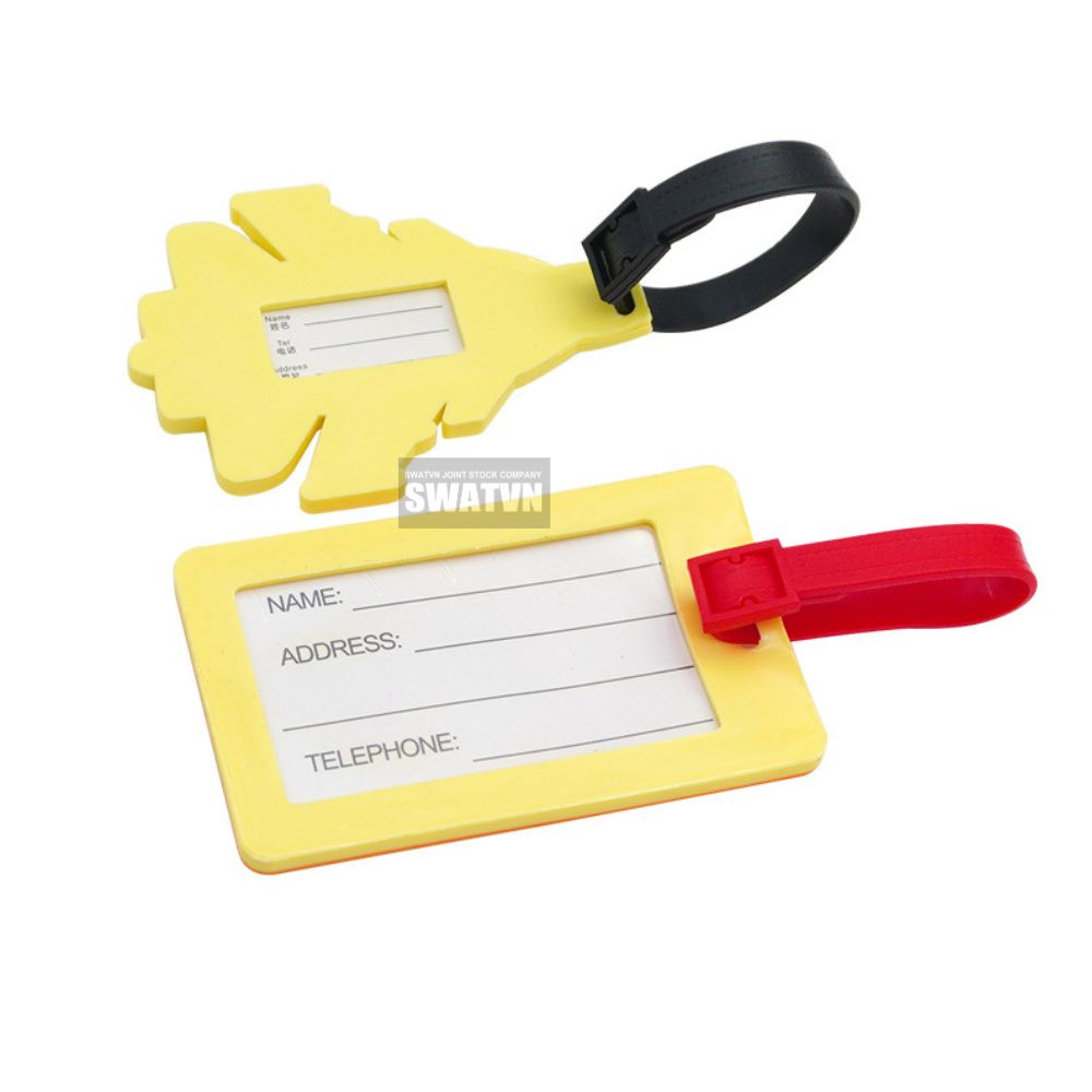 TRANG BỊ THẺ TÊN CHO HÀNH LÝ ĐỂ DỄ DÀNG TÌM KIẾM TRONG SÂN BAY ĐÔNG ĐÚC