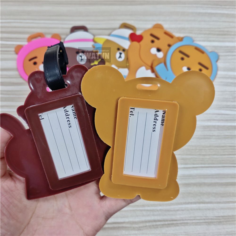 NHẬN LÀM THẺ TREO VALI CAO SU CHO CÔNG TY DU LỊCH, HÃNG HÀNG KHÔNG