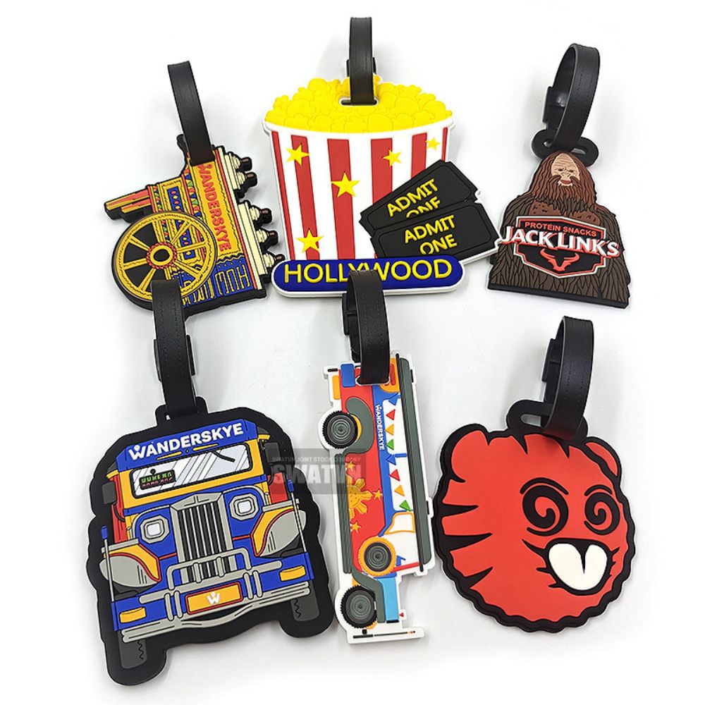 THẺ VALI CAO SU TÙY CHỈNH GIÚP DỄ DÀNG NHẬN DIỆN HÀNH LÝ