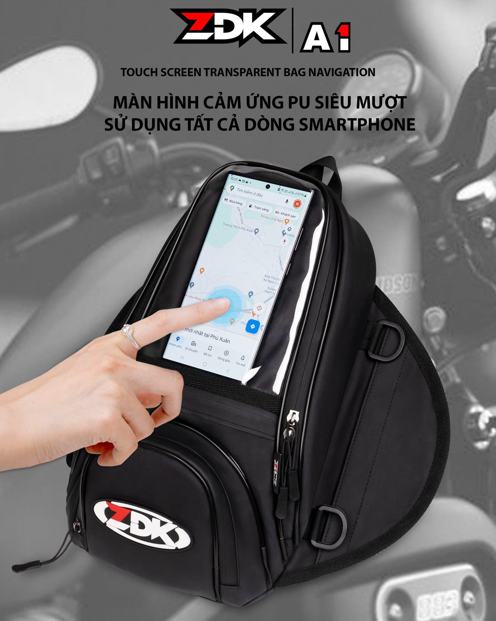TÚI HÍT BÌNH XĂNG ZDK A1 - SỰ LỰA CHỌN HOÀN HẢO CHO MỌI TAY LÁI MOTO