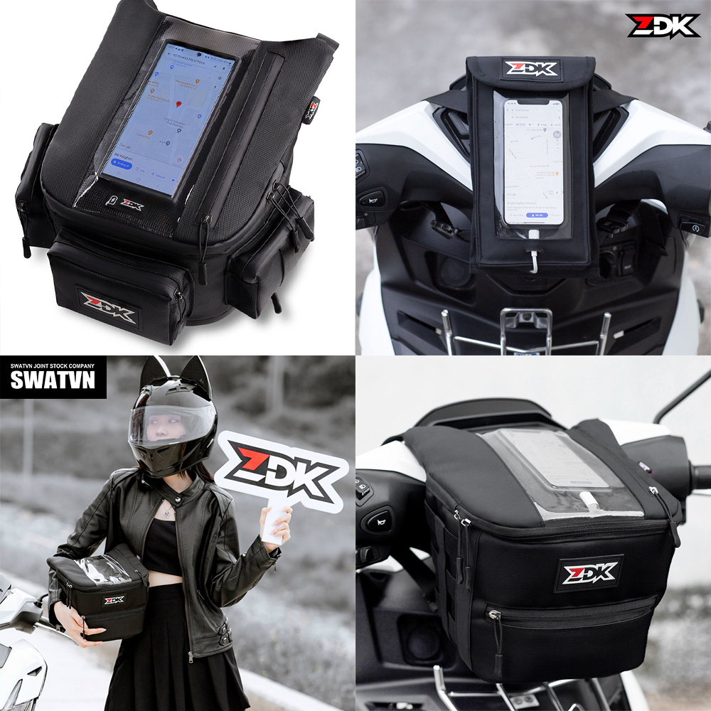 Nhập sỉ túi treo đầu xe máy, túi grab giá tốt - Xưởng gia công túi grab uy tín tận gốc