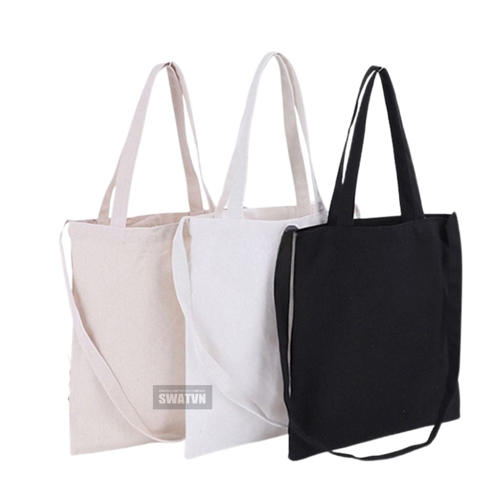 TÚI CANVAS TRƠN – NHẸ NHÀNG, THANH LỊCH, DỄ PHỐI ĐỒ