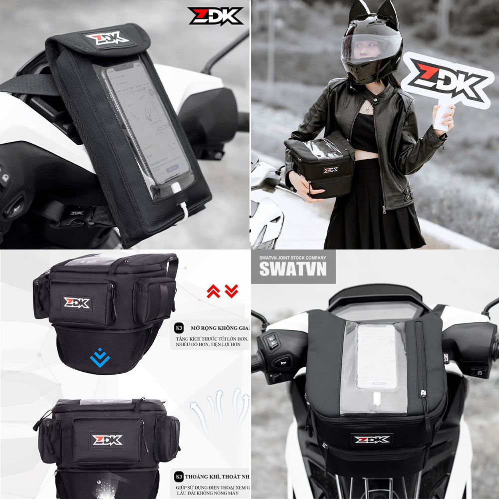 Túi treo đầu xe máy giá tốt ưu đãi tại Sài Gòn