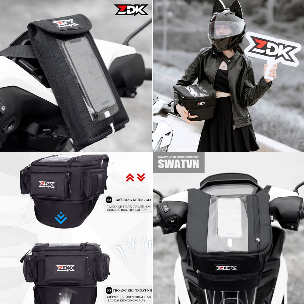 Sỉ túi treo đầu xe máy, túi grab giá rẻ số lượng lớn, nhỏ tận gốc không qua trung gian tại Sài Gòn