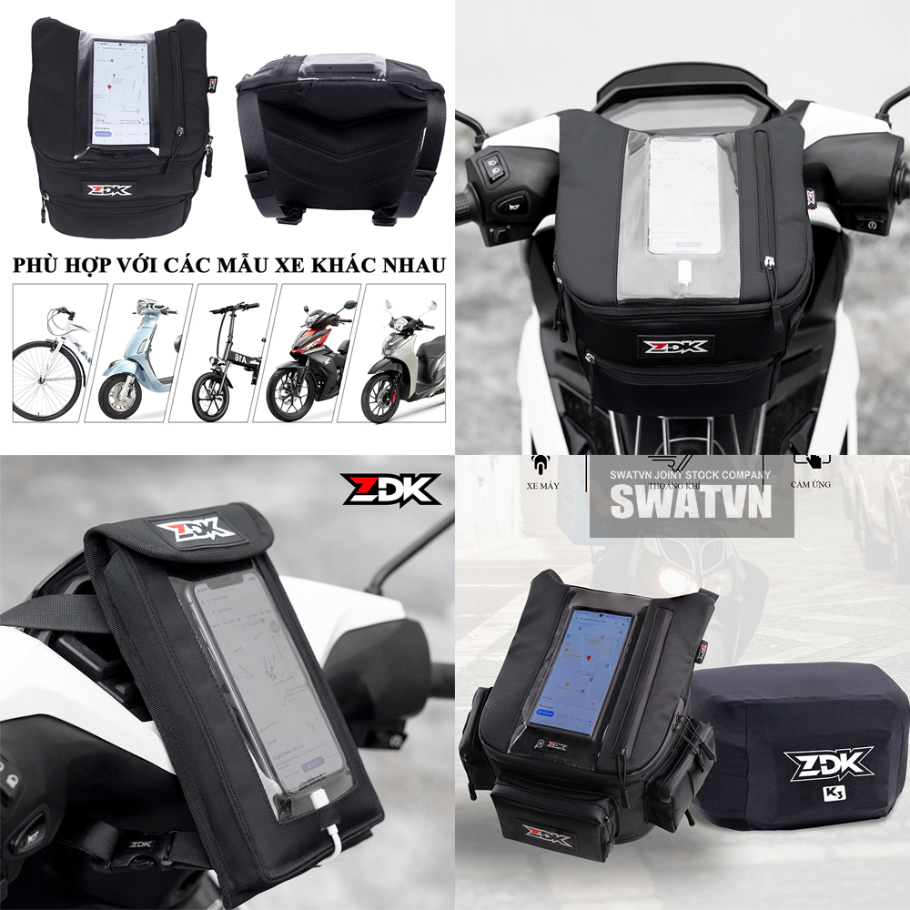 Sỉ túi treo đầu xe máy giá tốt - Xưởng nhận sản xuất các loại túi grab mẫu có sẵn và theo yêu cầu tận gốc