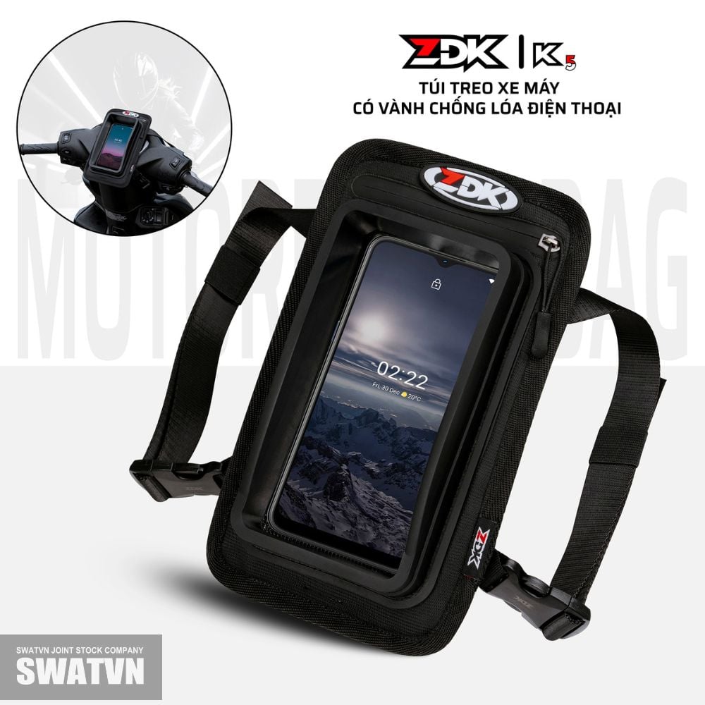 TÚI TREO XE MÁY ZDK K5 - GIÚP VIỆC ĐIỀU KHIỂN XE MÁY ĐƯỢC AN TOÀN VÀ TIỆN LỢI HƠN