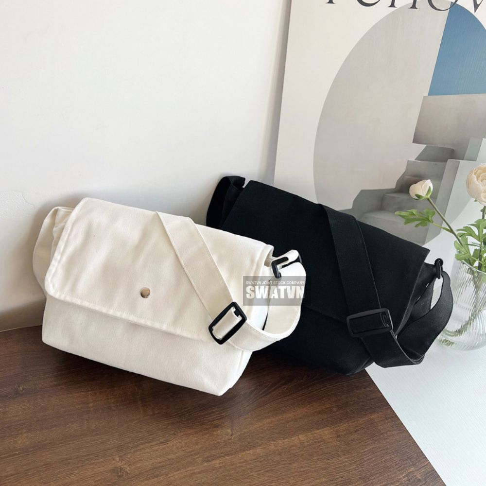 VÌ SAO TÚI VẢI CANVAS ĐEO CHÉO TRỞ THÀNH XU HƯỚNG THỜI TRANG MỚI?