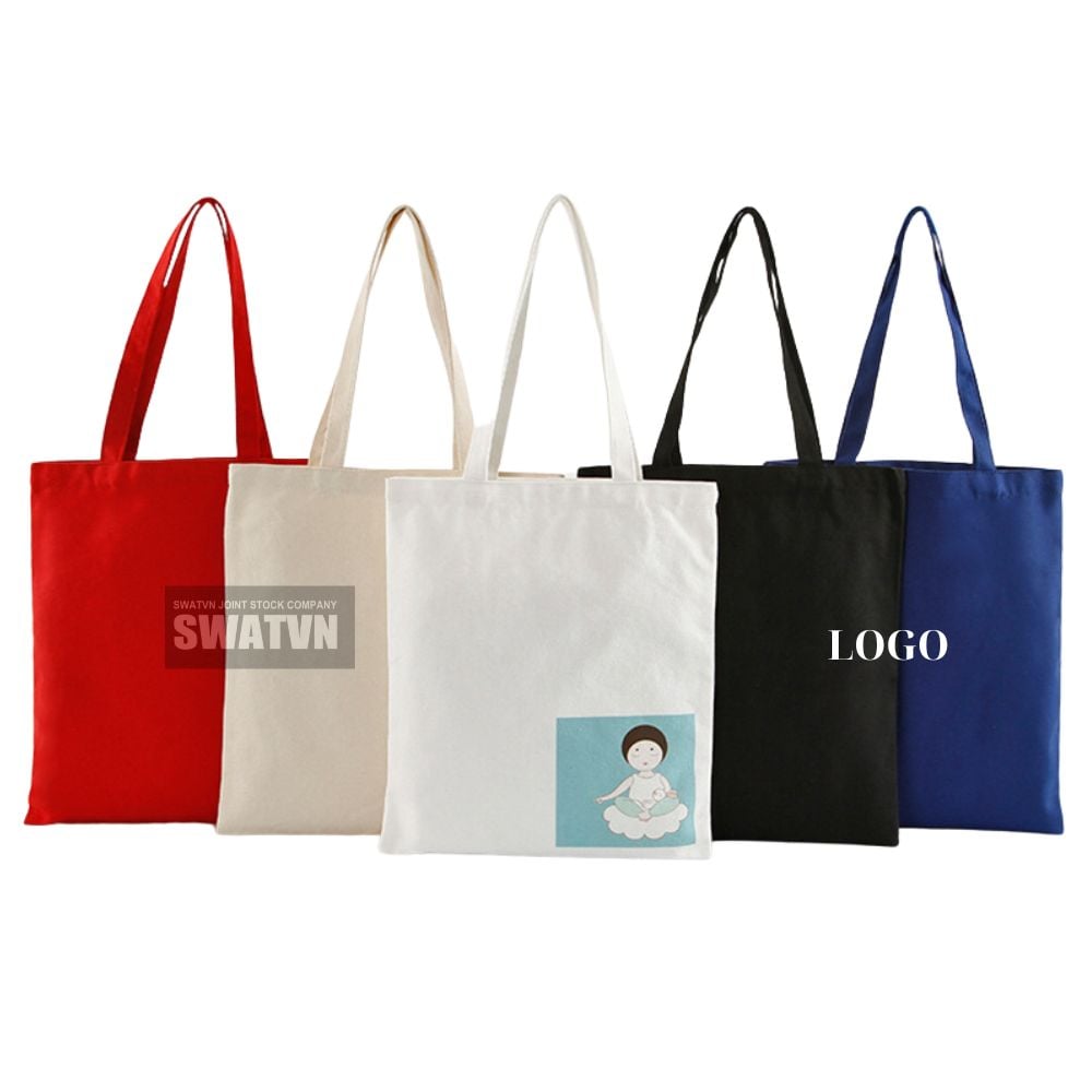 TÚI VẢI CANVAS IN LOGO – SẢN PHẨM QUẢNG CÁO THÂN THIỆN VỚI MÔI TRƯỜNG
