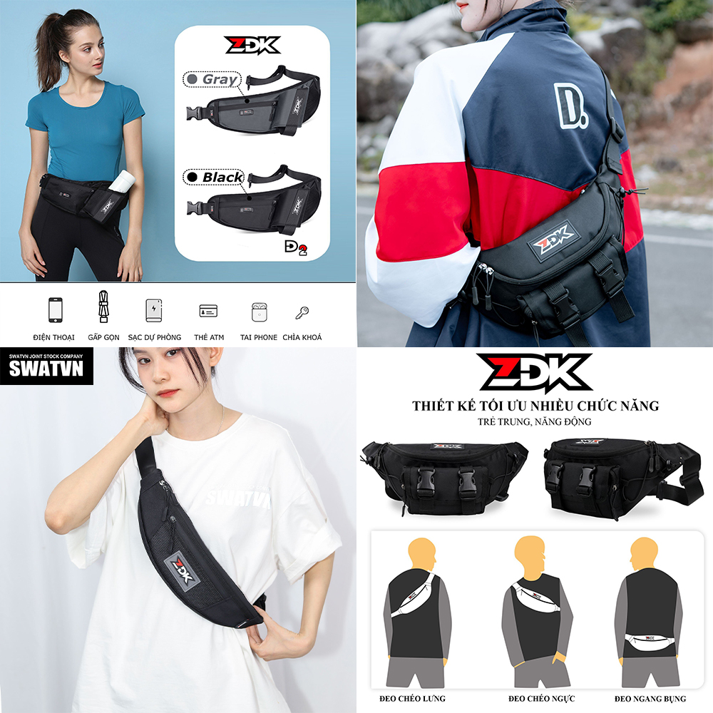 Xưởng gia công túi đeo chéo, túi đeo hông giá rẻ tận gốc không qua trung gian