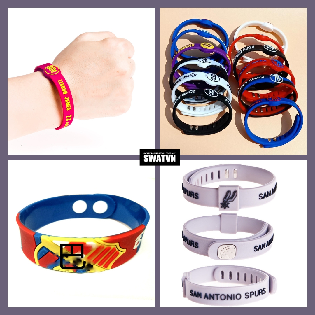Bỏ sỉ vòng đeo tay cao su giá rẻ - Nhận sản xuất theo yêu cầu