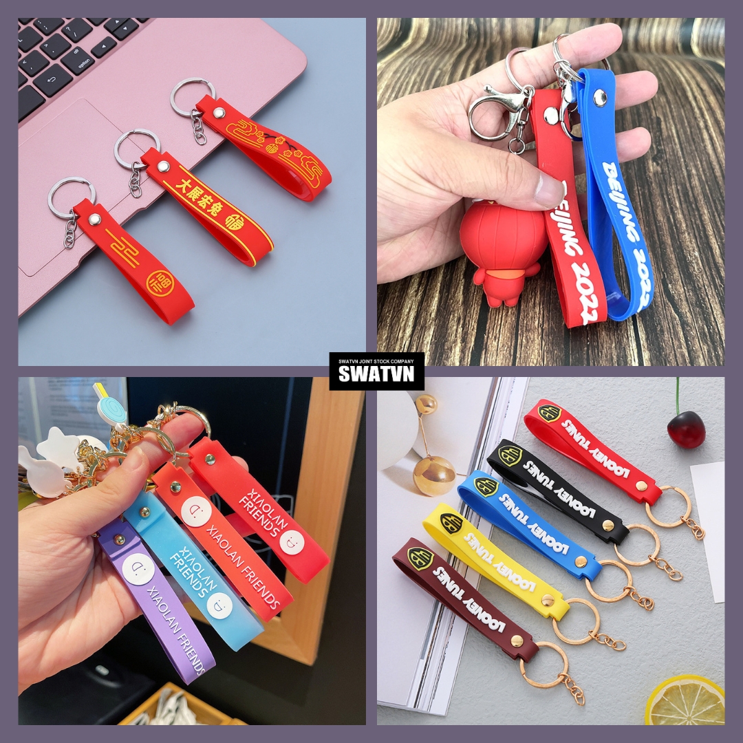 Móc khoá nhựa dẻo - Móc khoá cao su giá rẻ