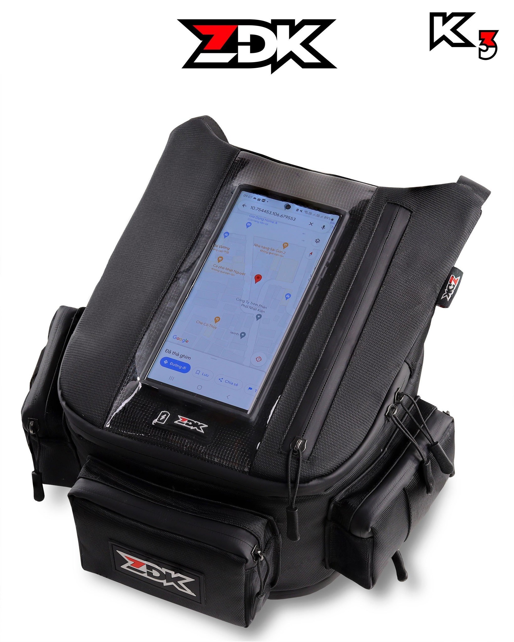 Túi grab, túi treo đầu xe giá rẻ - Xưởng sản xuất tận gốc không qua trung gian - ZDK K3