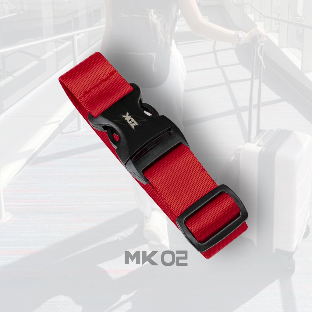 BẢO VỆ SỰ AN TOÀN CỦA BẠN CÙNG DÂY ĐAI KHOÁ HÀNH LÝ VALI ZDK MK02