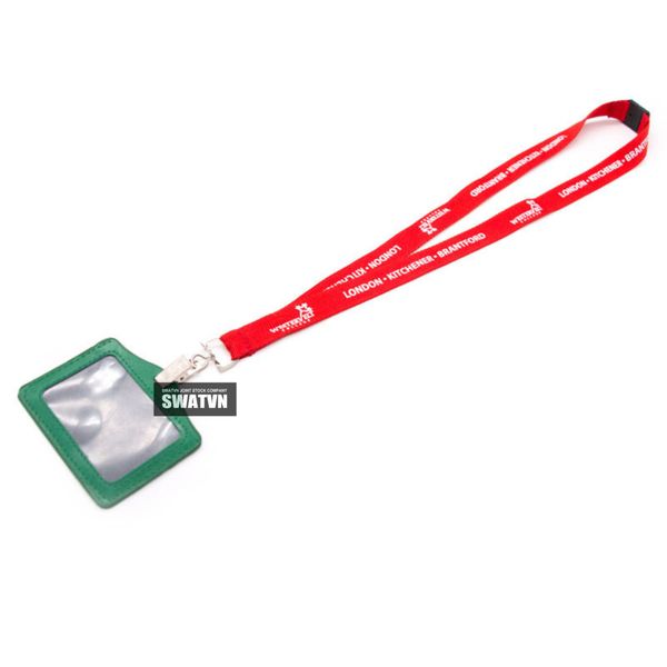 in dây đeo thẻ theo yêu cầu