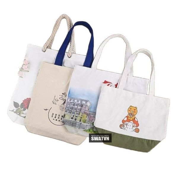 in túi tote vải canvas