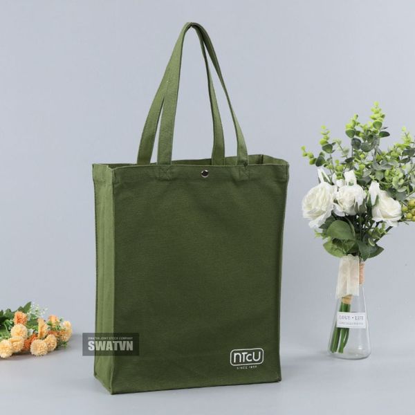 túi tote vải canvas in logo