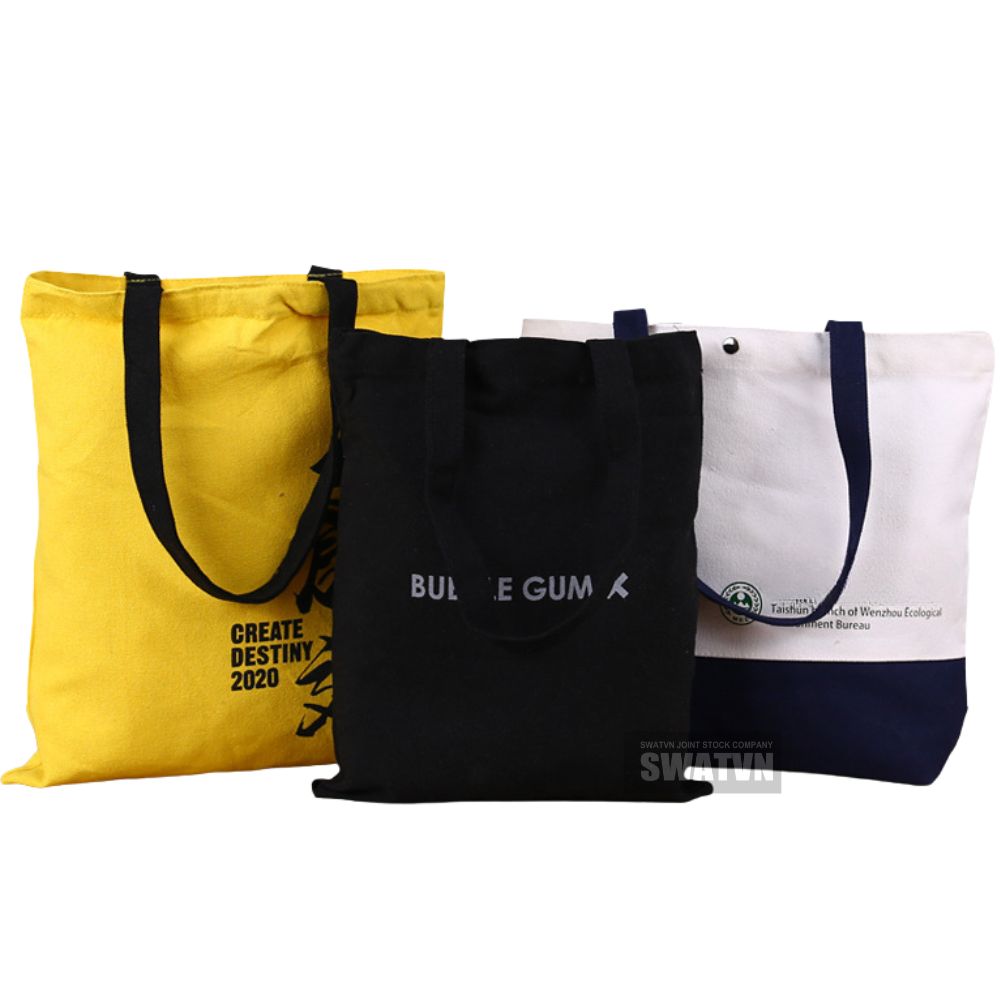 túi tote vải canvas in logo