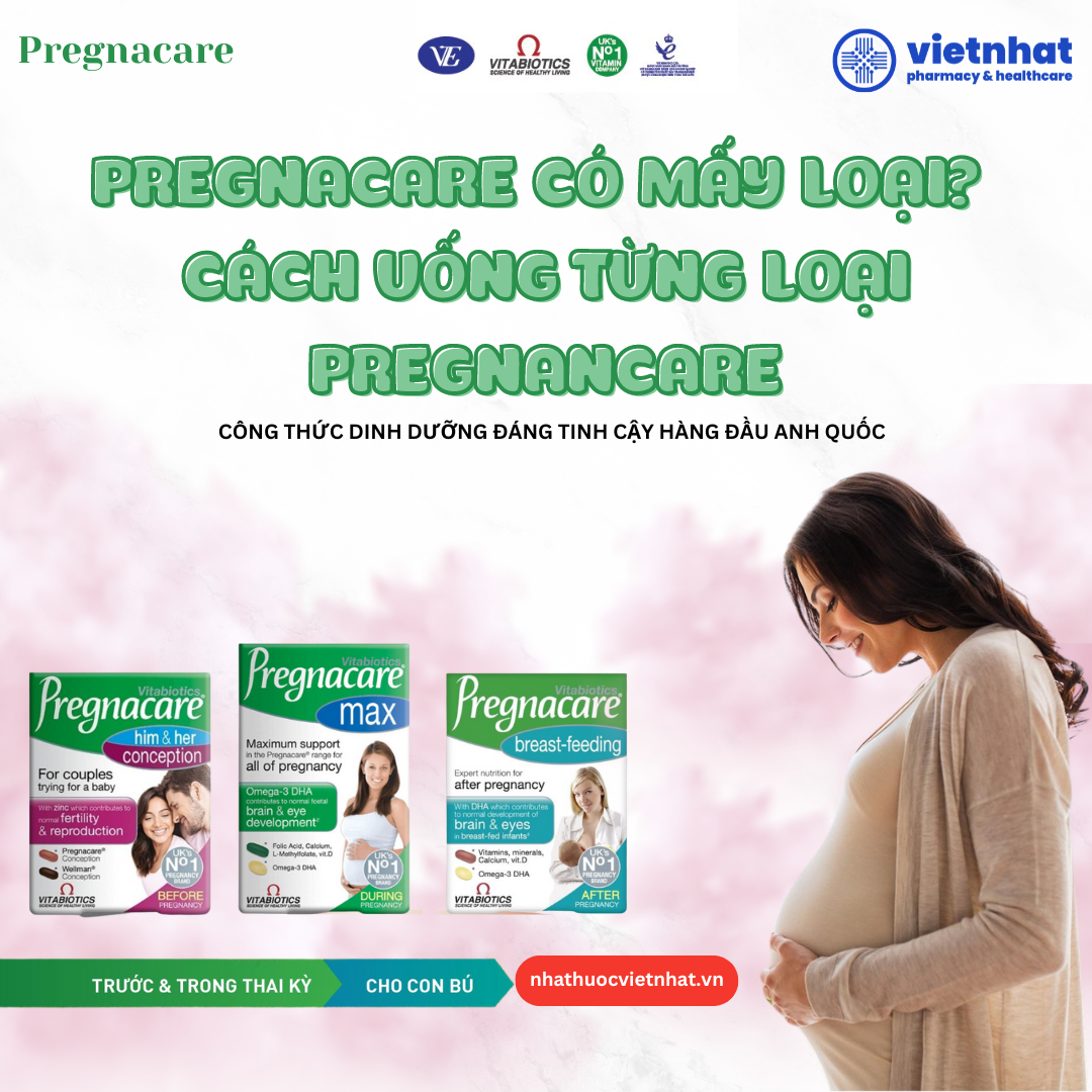 3. Cách uống Pregnacare đúng cách