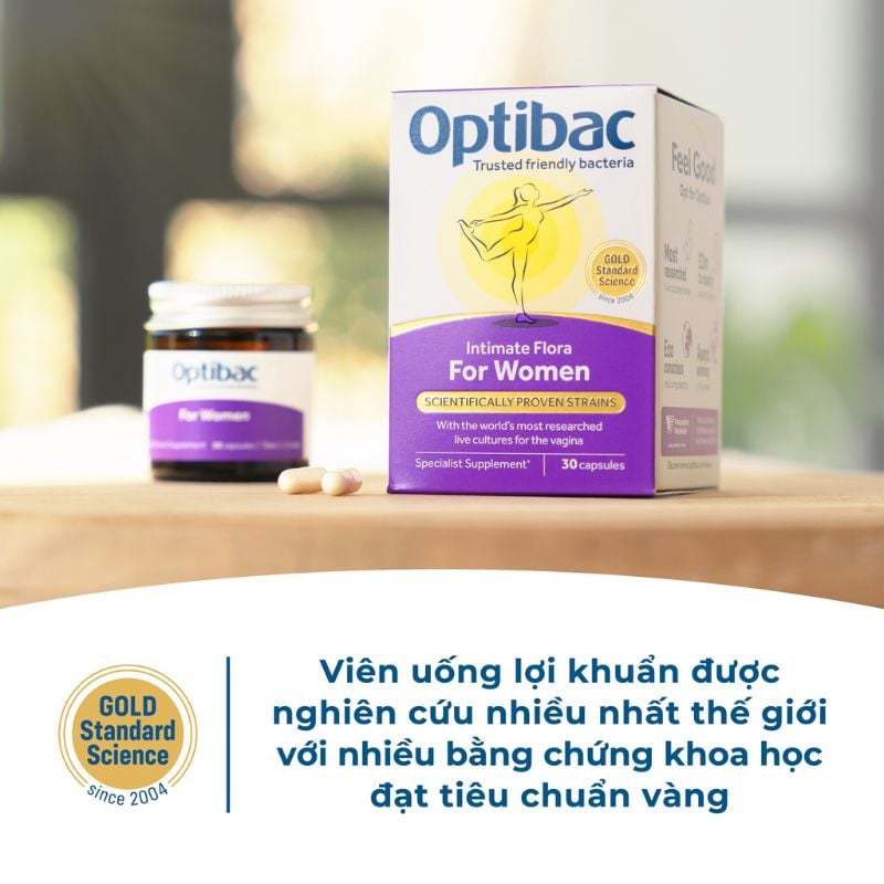 nhathuocvietnhat.vn - Optibac tím chứa Lactobacillus rhamnosus GR-1® và Lactobacillus reuteri RC-14®, được nghiên cứu để hỗ trợ sức khỏe phụ khoa.