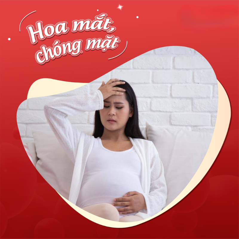nhathuocvietnhat.vn - Chóng mặt là một trong những dấu hiệu của thiếu máu do thiếu sắt ở phụ nữ mang thai