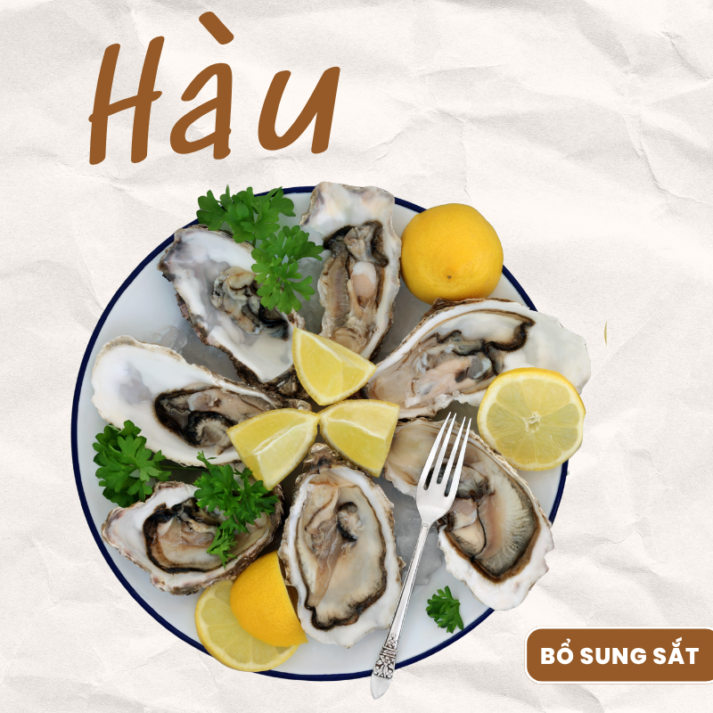 nhathuocvietnhat.vn - Hàu không chỉ cung cấp lượng kẽm dồi dào, mà còn chứa một lượng đáng kể sắt, cùng với nhiều dưỡng chất quan trọng khác
