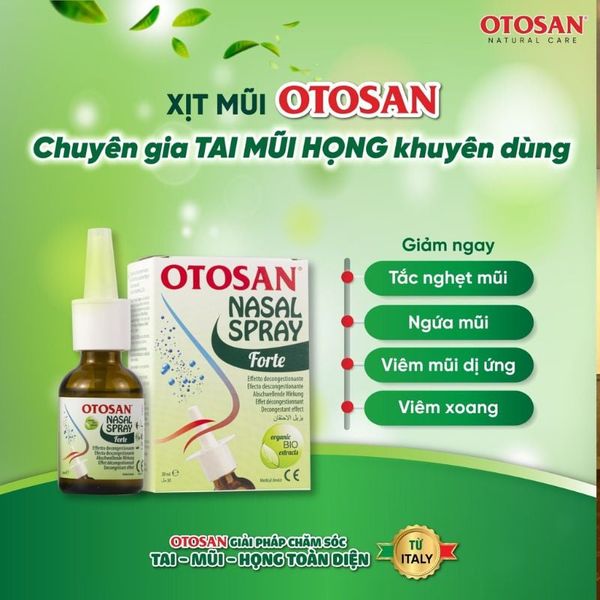 nhathuocvietnhat.vn - Xịt mũi Otosan Nasal Spray Forte