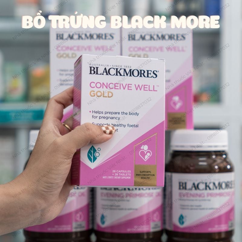 nhathuocvietnhat.vn - Bổ trứng Blackmores, bổ sung vitamin và khoáng chất giúp tăng khả năng thụ thai&nbsp;ở nữ giới