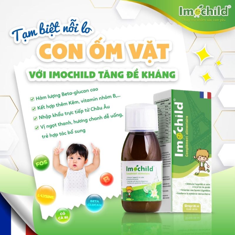nhathuocvietnhat.vn - Siro Tăng Đề Kháng Imochild, hỗ trợ tăng cường đề kháng, cải thiện trình trạng biêng ăn ở trẻ hiệu quả