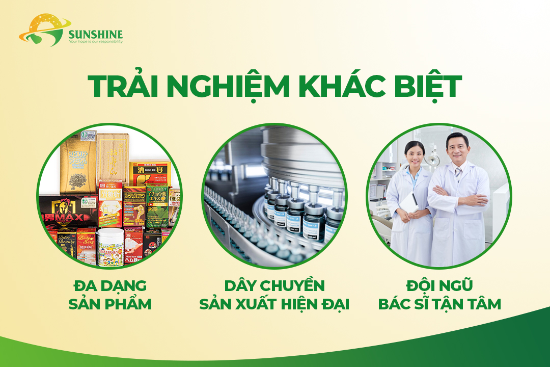 Trải nghiệm khác biệt tại SUN SHINE Health