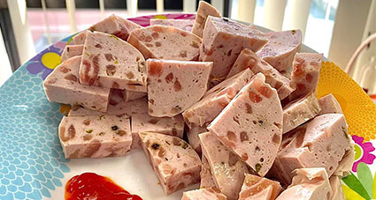 Review chả lụa ớt xiêm xanh Phú Yên: Thô - Thật - Thẳng