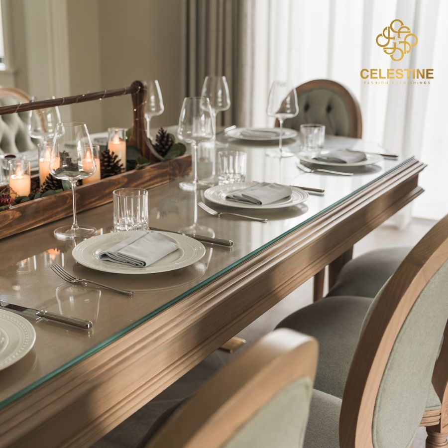 Gỗ sồi Mỹ loạt một được Celestine lựa chọn chế tác đồ nội thất