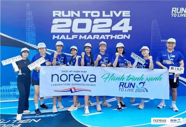 NOREVA VÀ HÀNH TRÌNH “XANH” TẠI GIẢI CHẠY RUN TO LIVE
