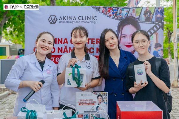 Noreva Việt Nam đồng hành cùng Akina tour trong chuỗi sự kiện vì sức khỏe làn da sinh viên Đà Nẵng