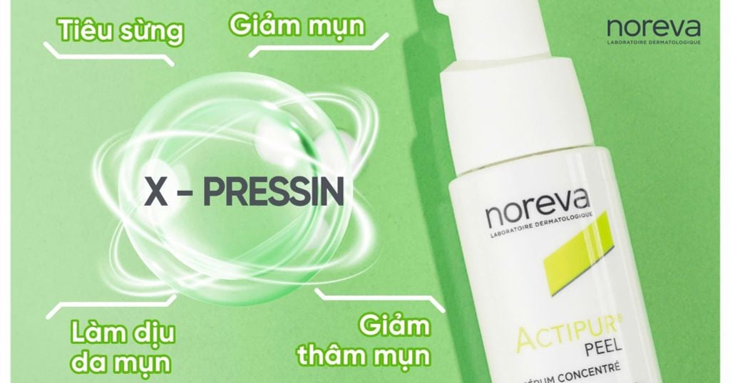SERUM GIẢM MỤN CHO MÙA HÈ THOÁNG MÁT NOREVA ACTIPUR PEEL