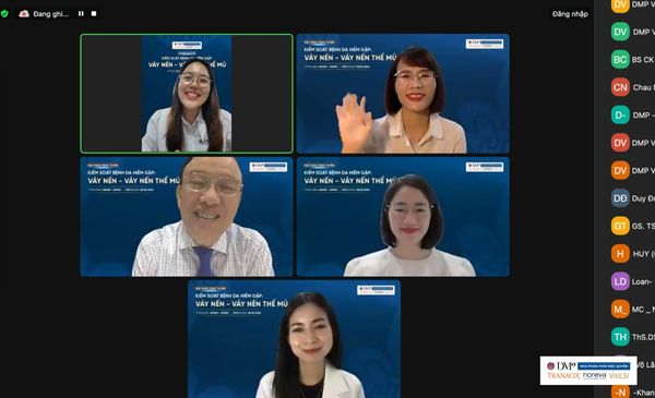 TỔNG KẾT HỘI THẢO TRỰC TUYẾN: KIỂM SOÁT BỆNH DA HIẾM GẶP VẢY NẾN - VẢY NẾN THỂ M