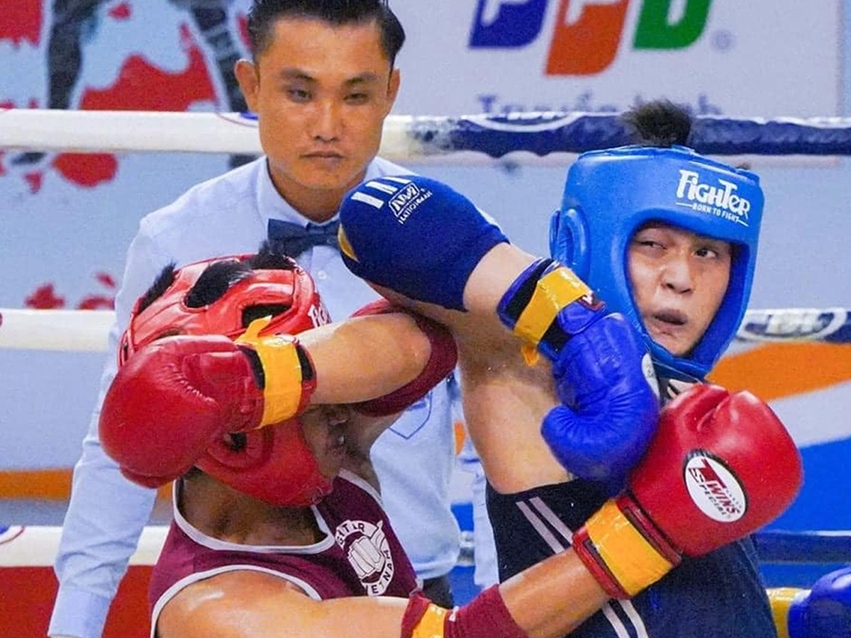 Hình ảnh các sản phẩm Fighter Việt Nam xuất hiện ở các Giải Vô địch Quốc Gia các môn Muay Thai, KickBoxing, Boxing