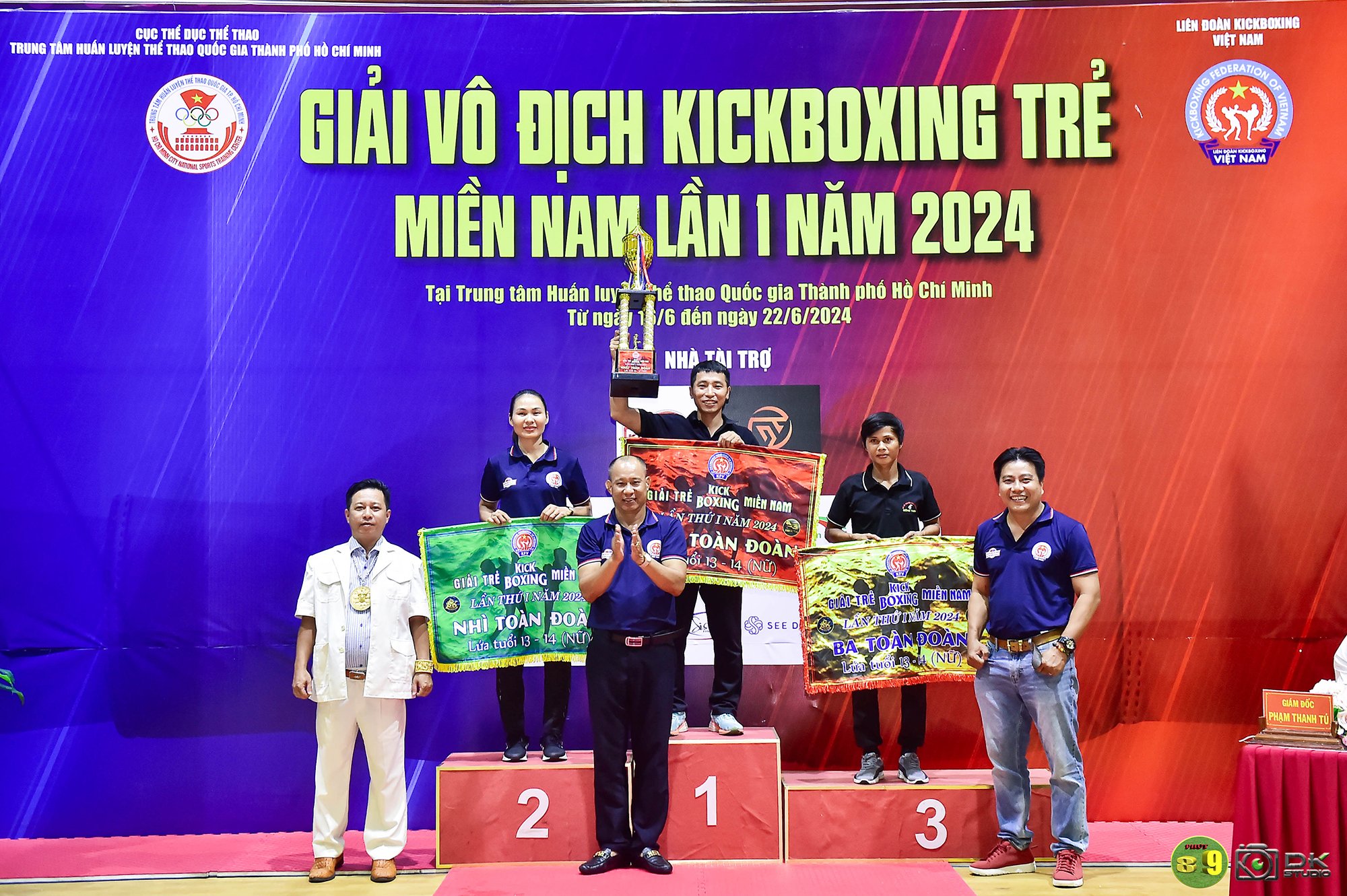 Giải Vô địch KickBoxing trẻ miền Nam 2024 thành công và nhiều triển vọng cho võ sĩ trẻ