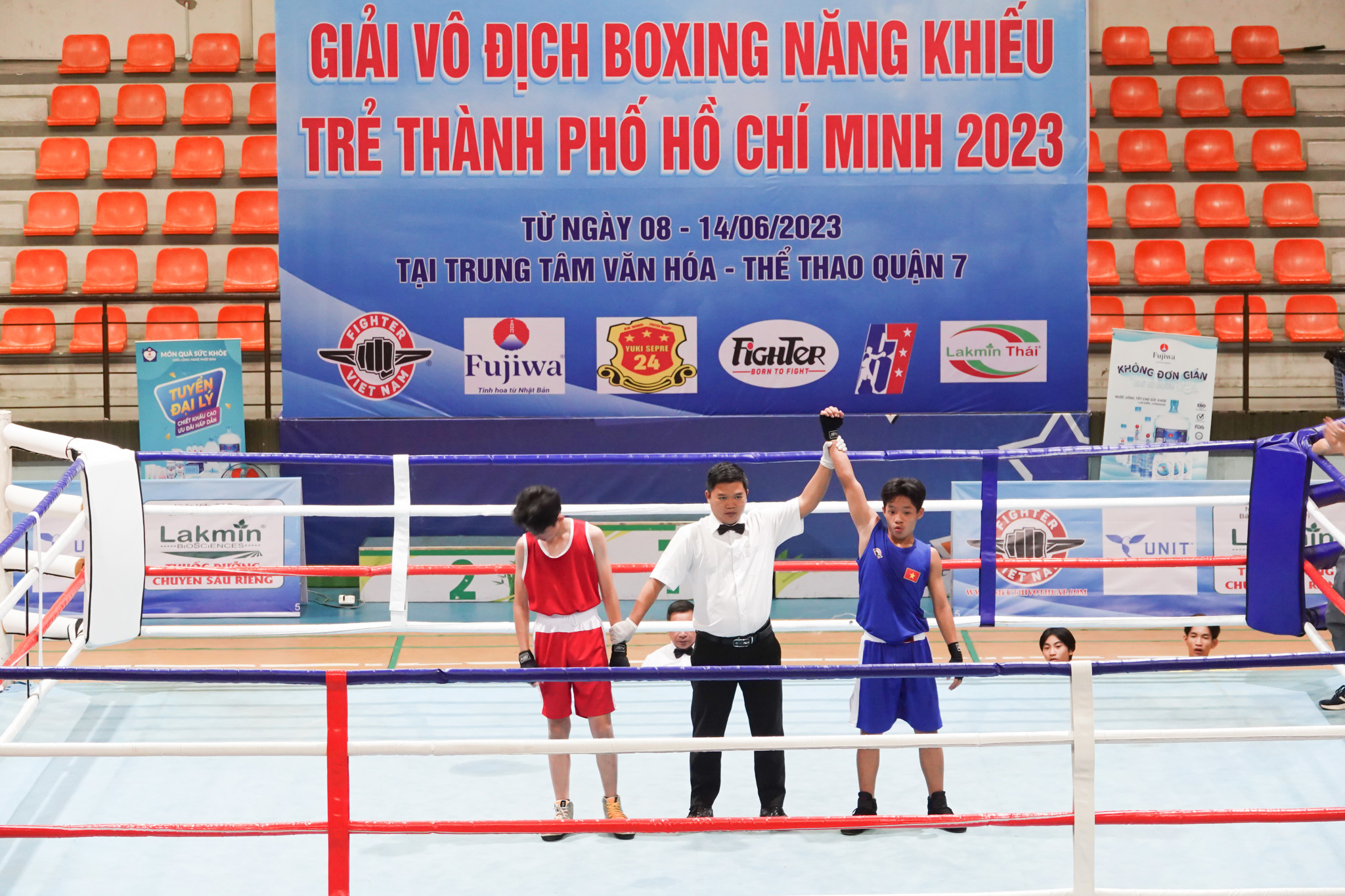 Trương Đình Vàng vs Đinh Gia Minh - Giải VĐ Boxing Trẻ TP.HCM 2023