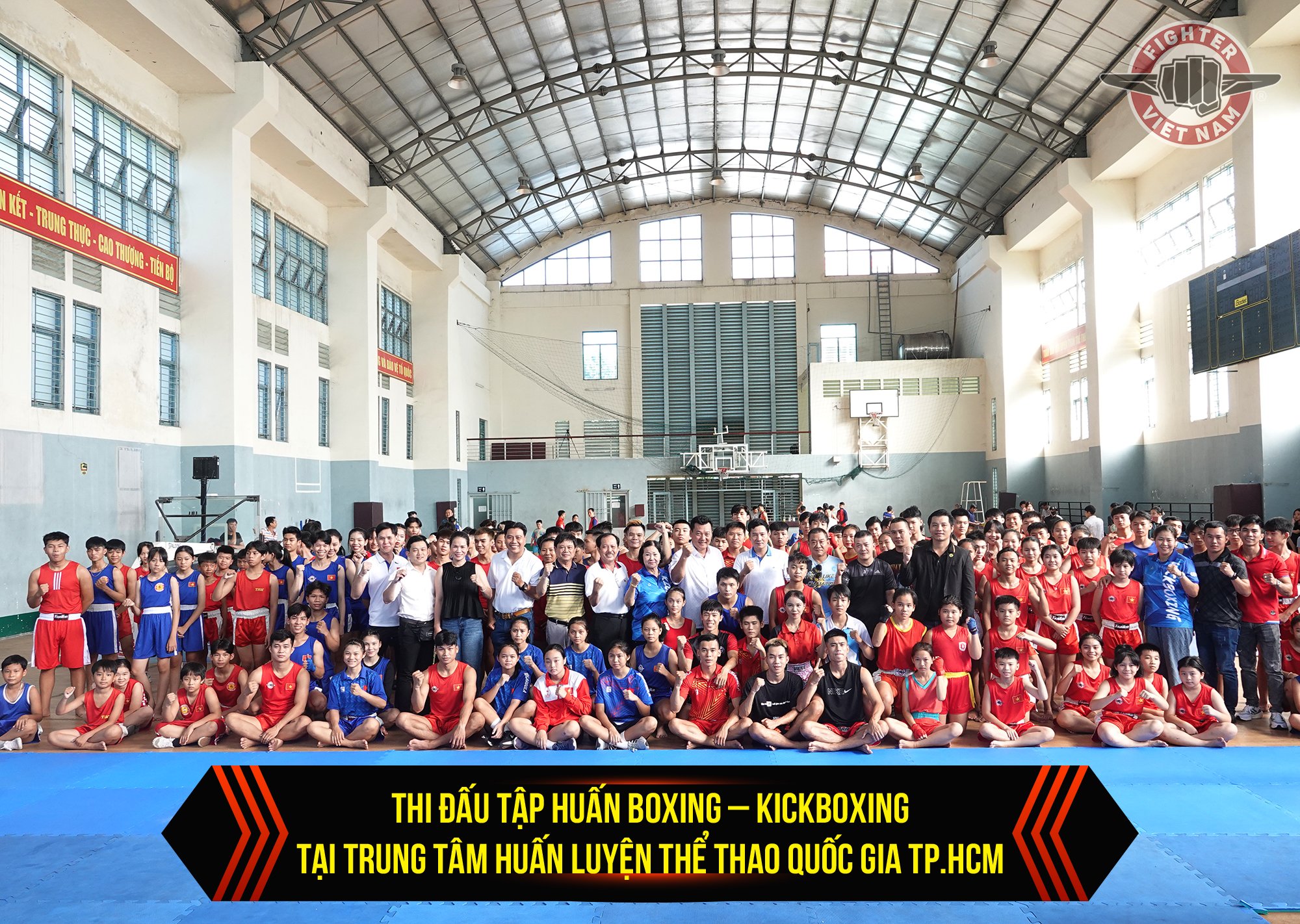 Hơn 200 VĐV Thi đấu Tập huấn Boxing – KickBoxing tại TP.HCM