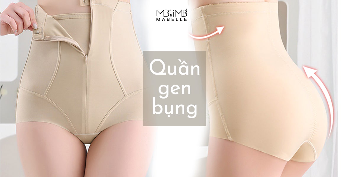 Quần gen bụng mặc váy 5D định hình nịt bụng nâng mông thon gọn đùi có gắn  hạt lượng tử đốt mỡ co giãn 4 chiều - Đồ lót định hình | ThờiTrangNữ.vn