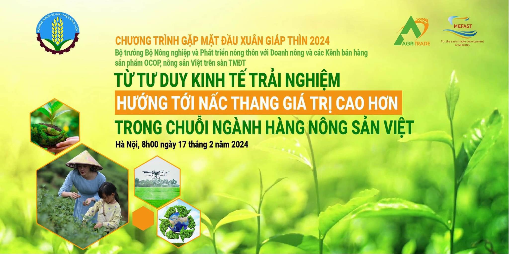 GIGA VINH DỰ THAM GIA “CHƯƠNG TRÌNH GẶP MẶT ĐẦU XUÂN GIÁP THÌN 2024” DO TRUNG TÂM XÚC TIẾN THƯƠNG MẠI NÔNG NGHIỆP TỔ CHỨC