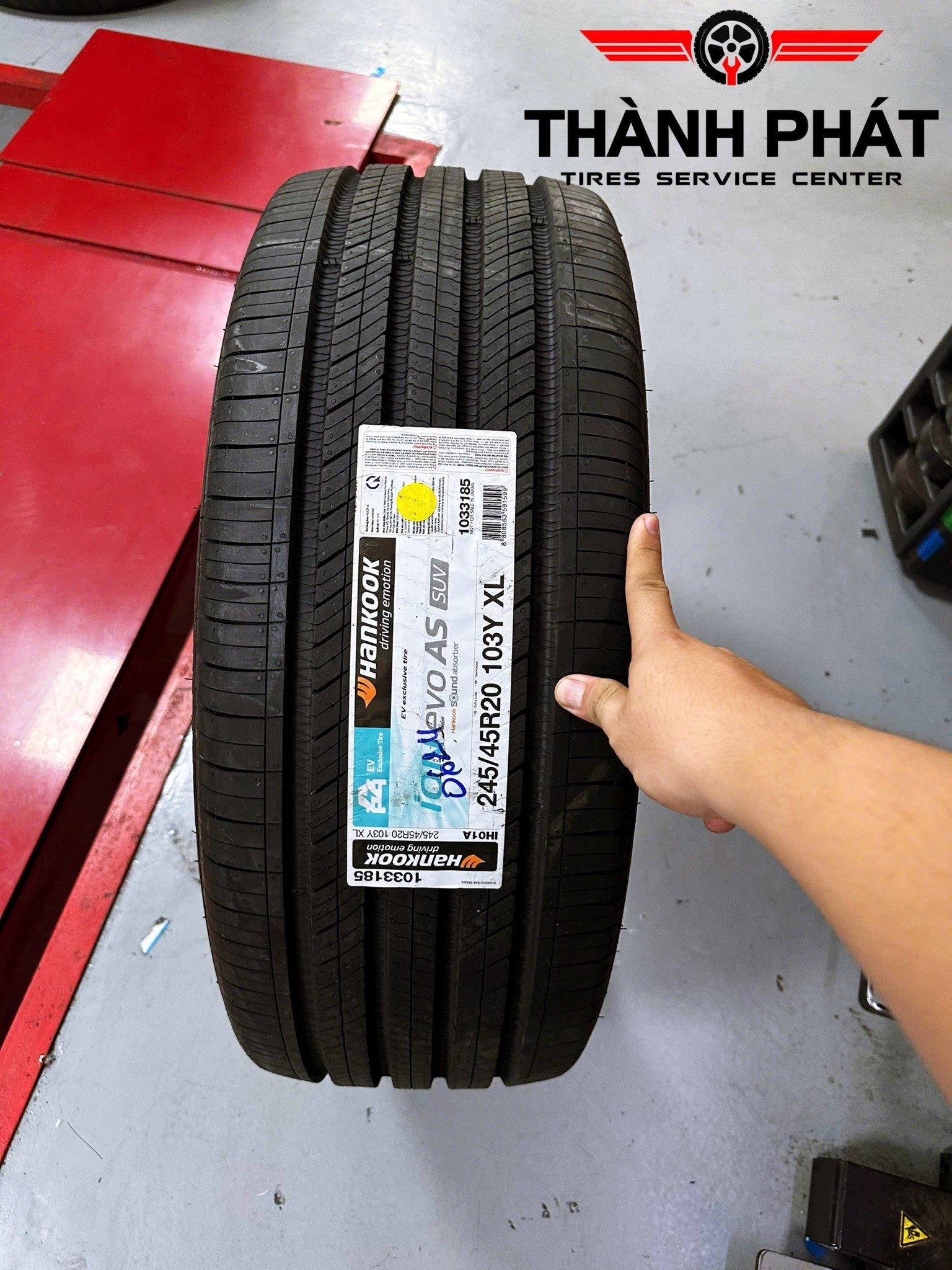 VINFAST VF7 vừa lấy xe đã qua thay ngay dàn HANKOOK dành riêng cho xe điện siêu êm ái trên mọi hành trình