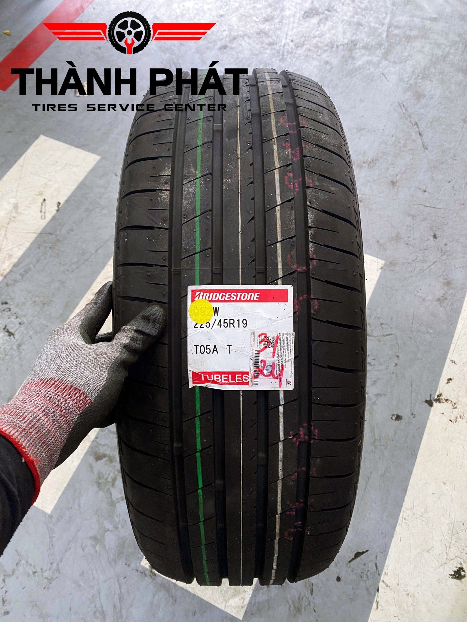 MAZDA 6 thay dàn lốp Bridgestone Turanza T005 225/45R19 êm ái và bền bỉ trên mọi cung đường
