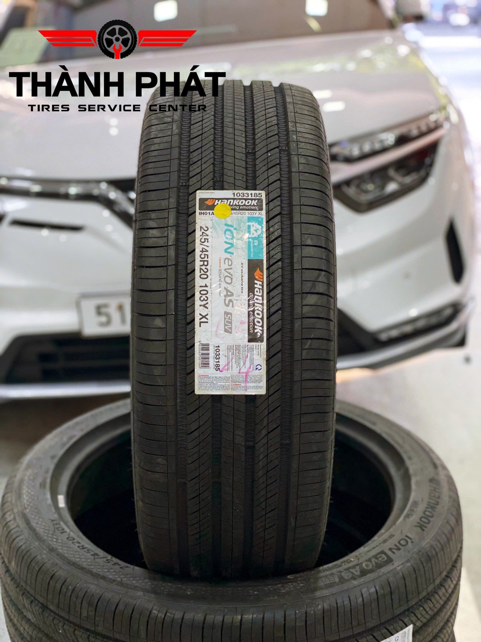 VINFAST VF8 thay dàn lốp Hankook 245/45R20 chuyên xe điện mới chuẩn bị cho chuyến đi xa nhân đại lễ 30/4 1/5