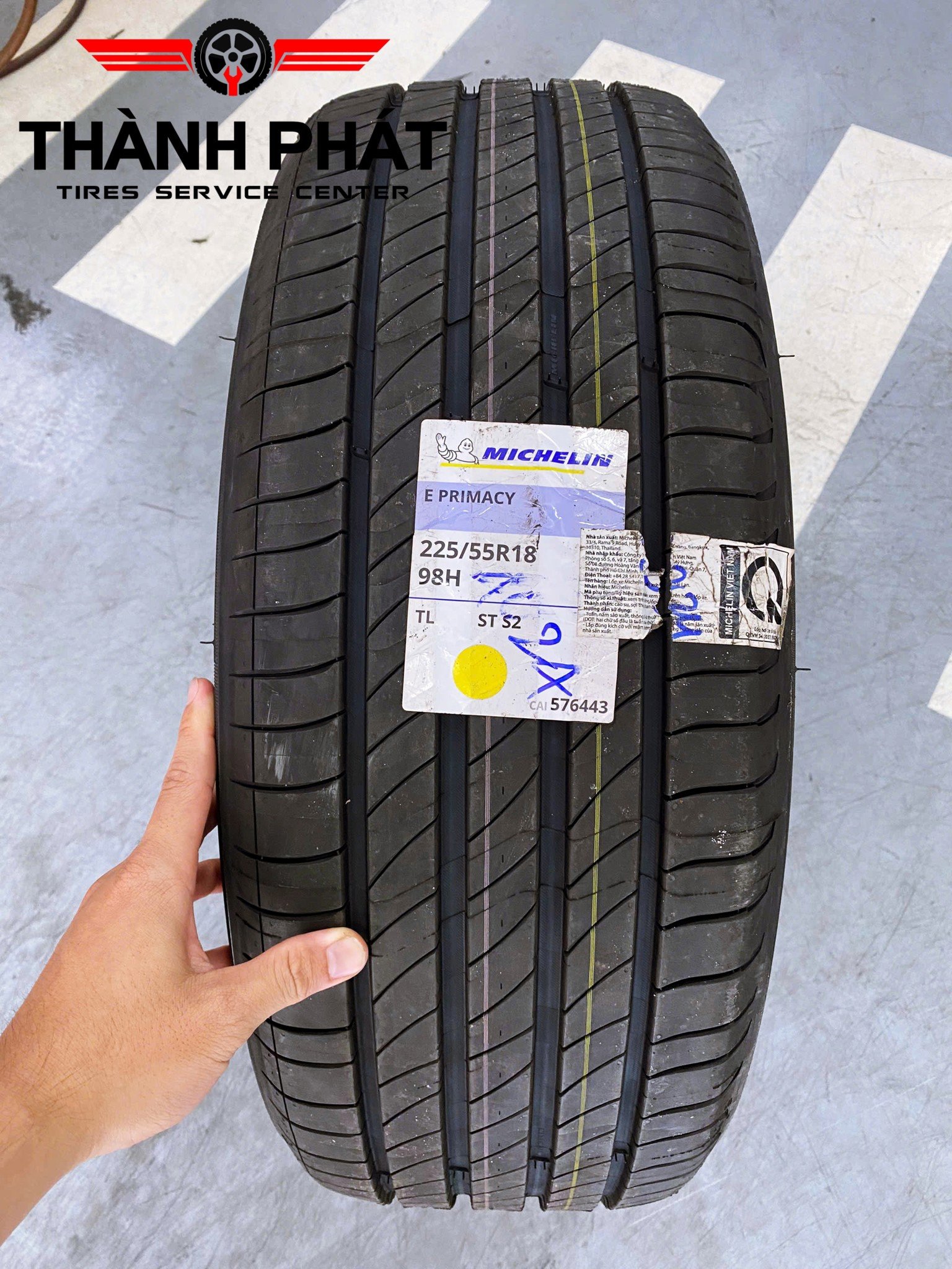 PEUGEOT 5008 thay dàn lốp êm ái Michelin 225/55R18 cho hành trình luôn an toàn và êm ái