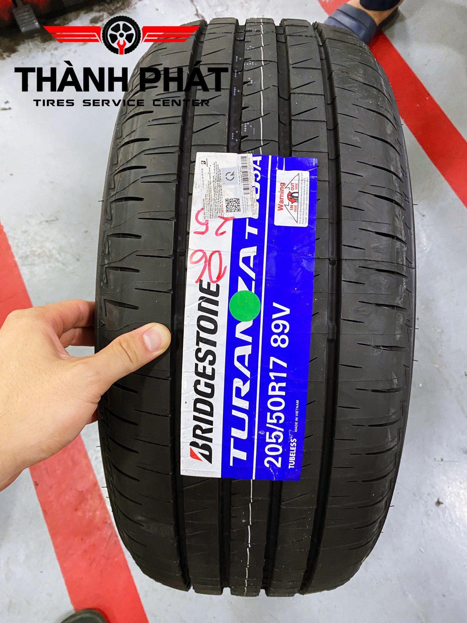 FORD ECOSPORT thay dàn lốp Bridgestone Turanza T005 205/50R17 chất lượng hàng đầu trên thế giới