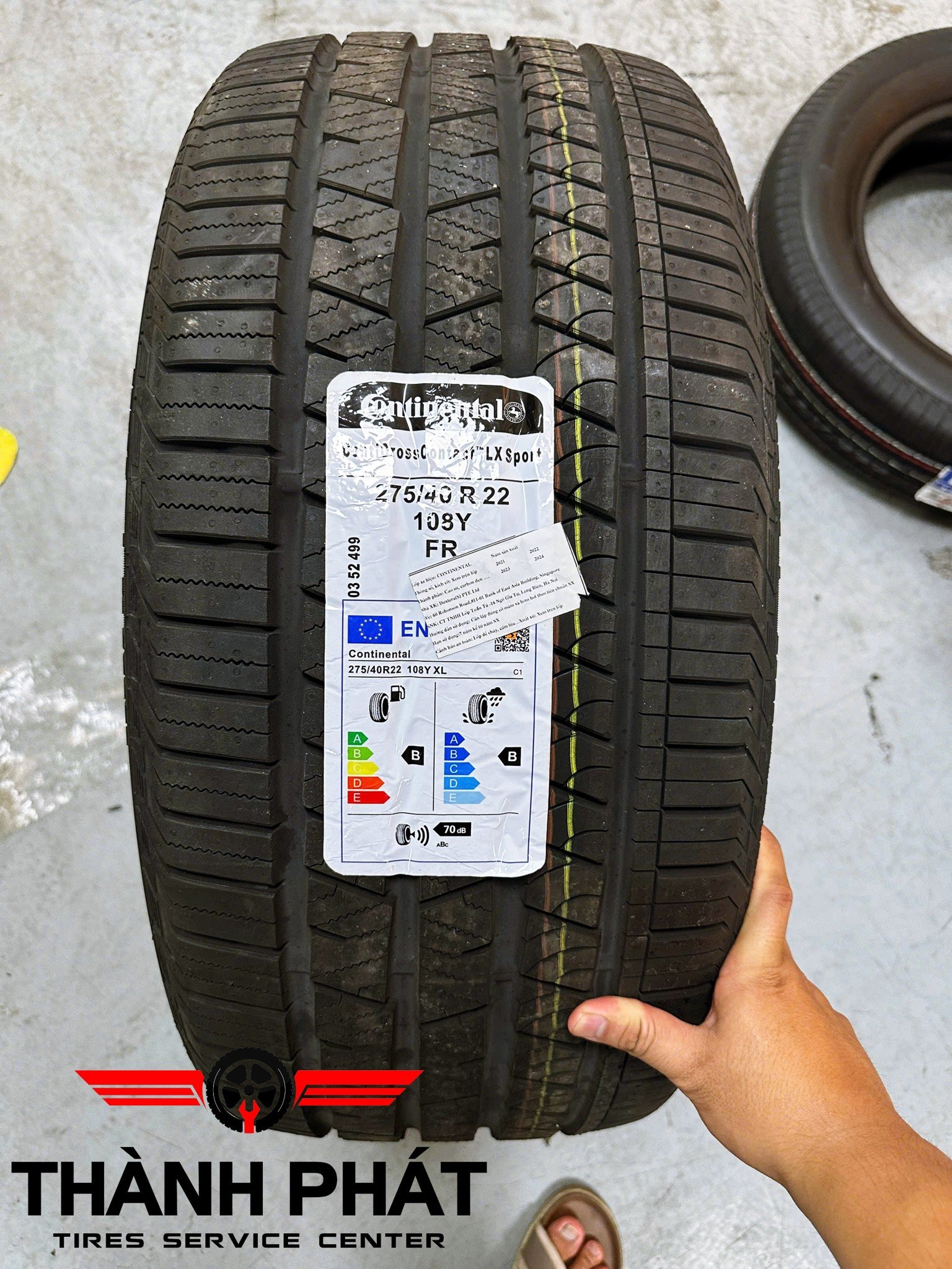 Siêu phẩm RANGE ROVER thay dàn lốp Continental 275/40R22 hàng lốp xe hàng đầu trên thế giới cho các dòng xe hạng sang