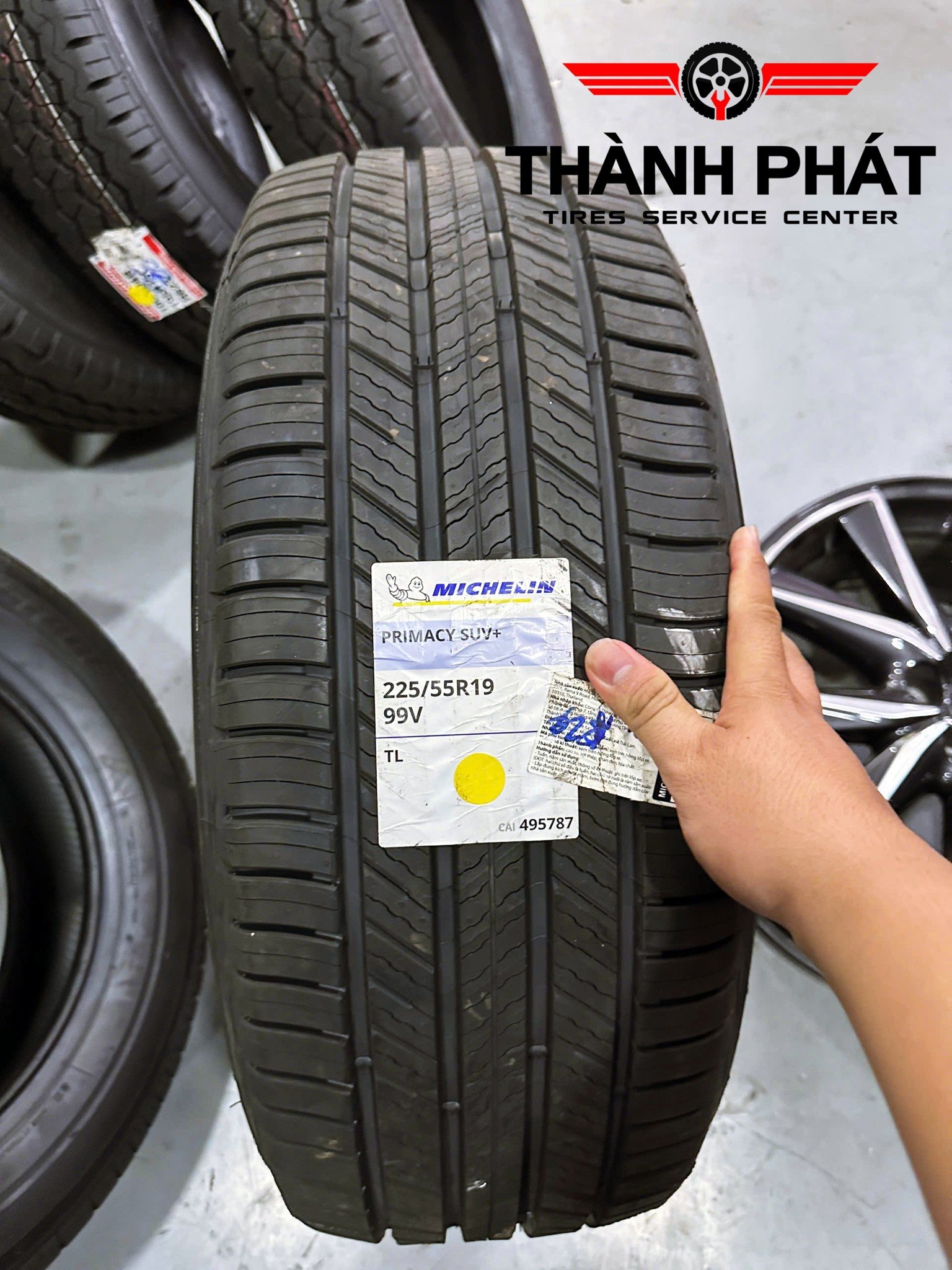 MAZDA CX5 thay dàn lốp Michelin 225/55R19 siêu êm ái và chất lượng hàng đầu trên thế giới