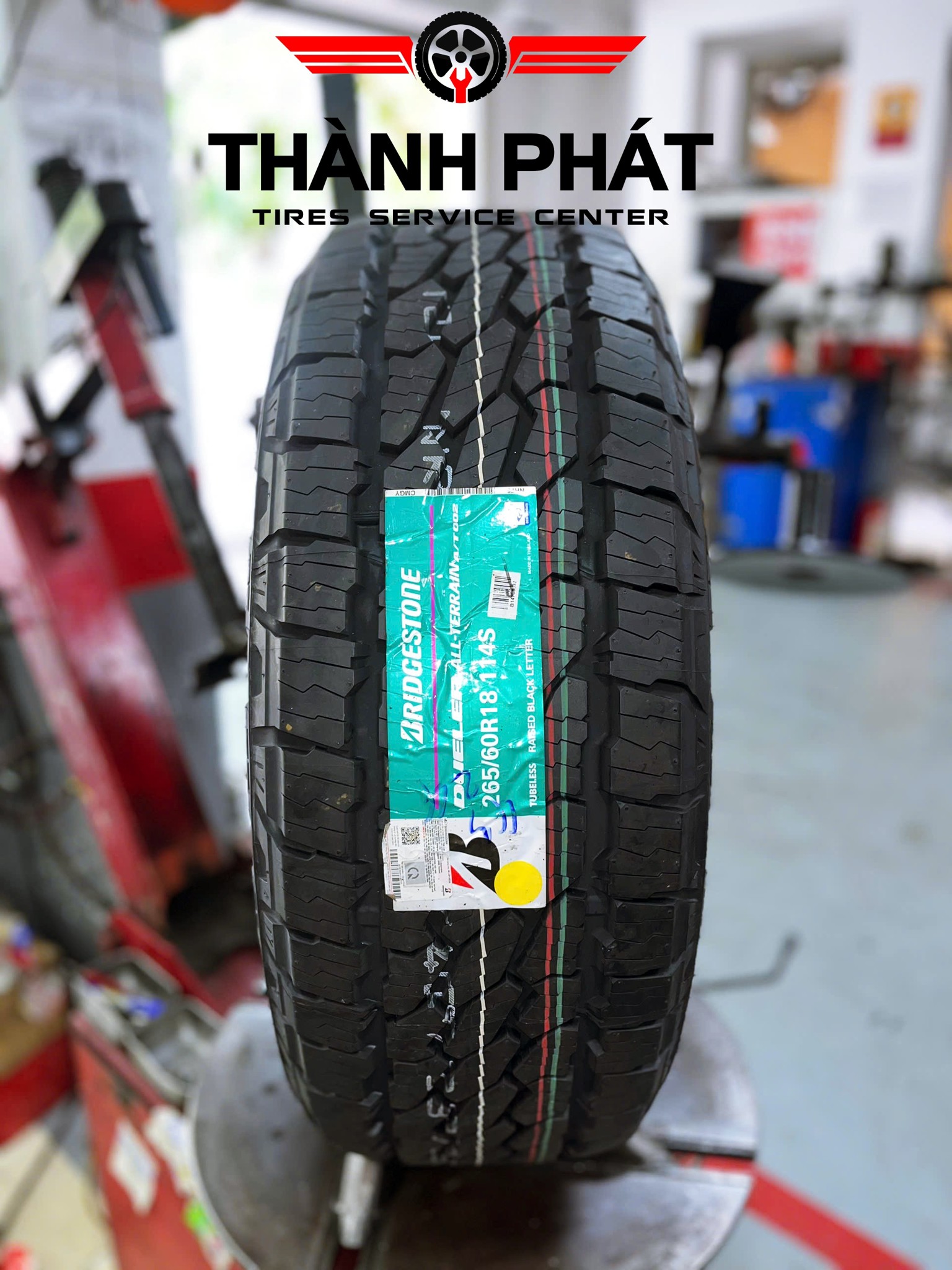 FORD RANGER thay dàn lốp Bridgestone AT0/2 265/60R18 mạnh mẽ bền bỉ thách thức mọi cung đường